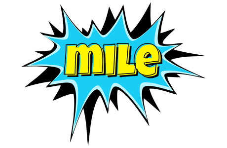 Mile amazing logo