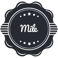 Mile badge logo