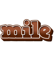 Mile brownie logo