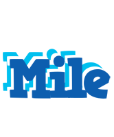 Mile business logo