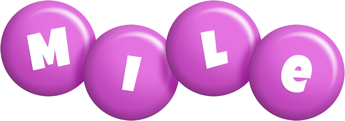 Mile candy-purple logo