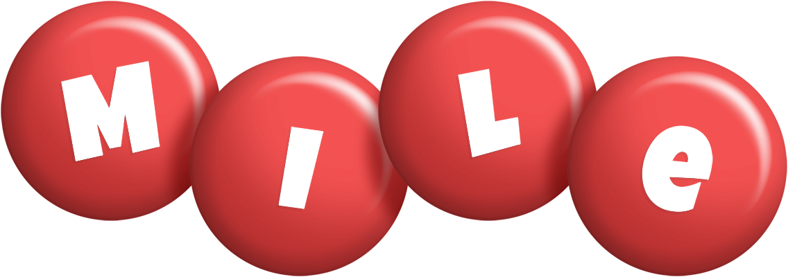 Mile candy-red logo