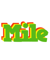 Mile crocodile logo