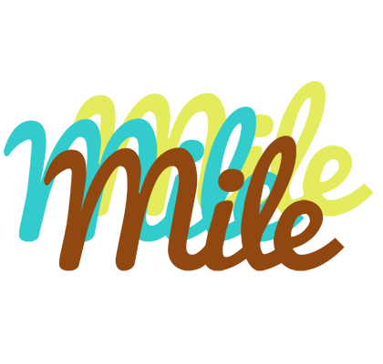 Mile cupcake logo