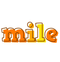 Mile desert logo