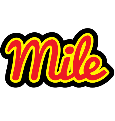 Mile fireman logo
