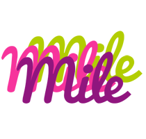 Mile flowers logo