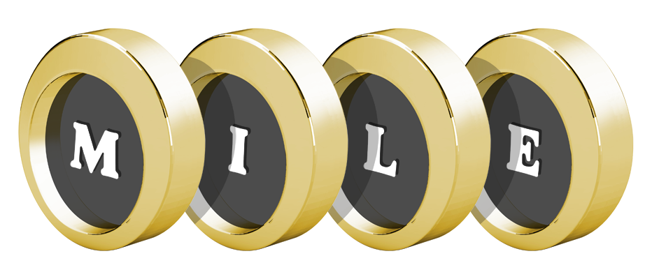 Mile gold logo