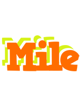 Mile healthy logo