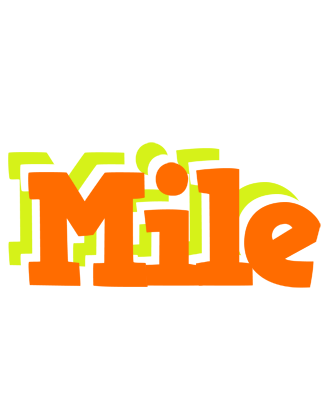 Mile healthy logo