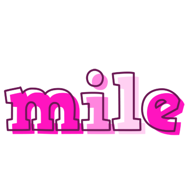 Mile hello logo