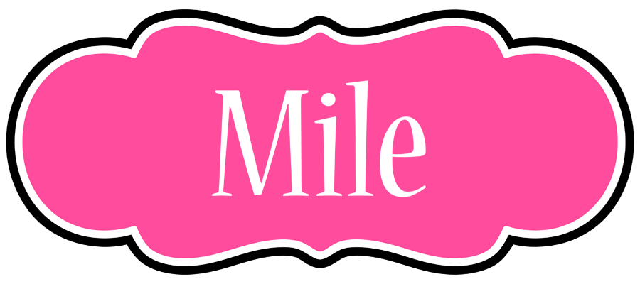 Mile invitation logo
