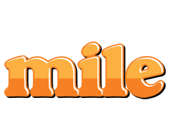 Mile orange logo