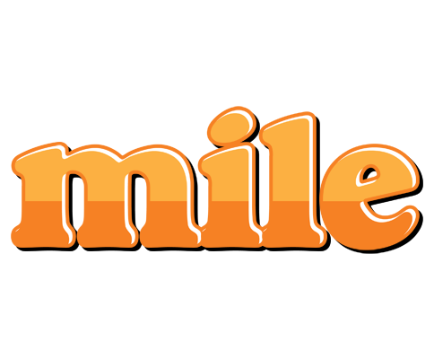 Mile orange logo