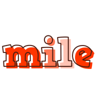 Mile paint logo