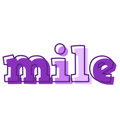 Mile sensual logo