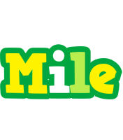 Mile soccer logo