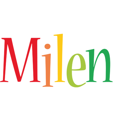 Milen birthday logo