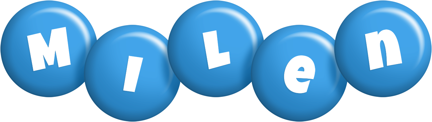 Milen candy-blue logo