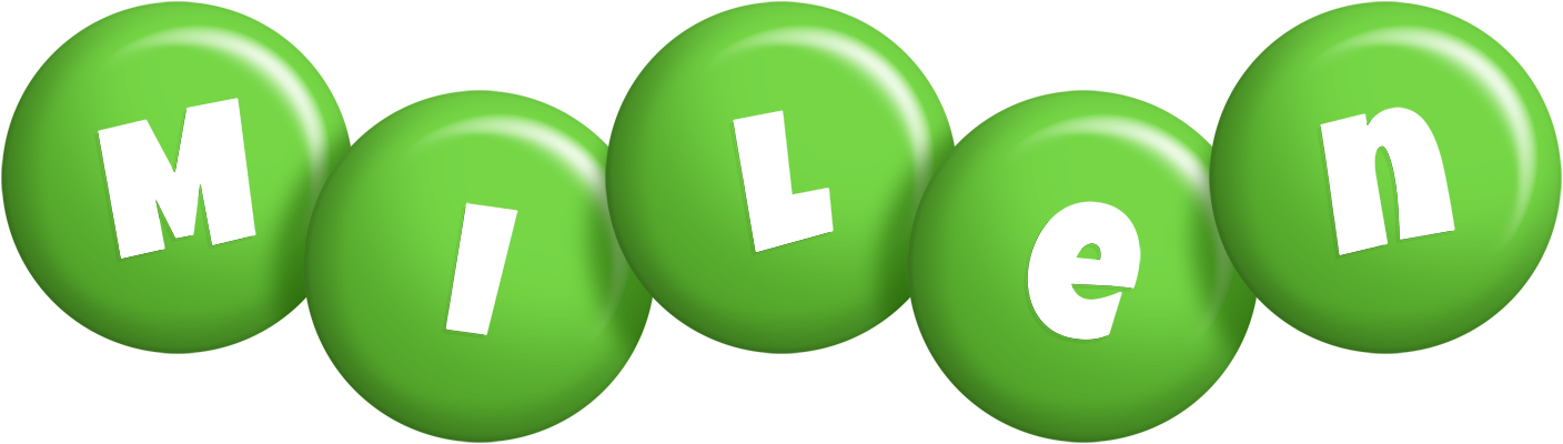 Milen candy-green logo