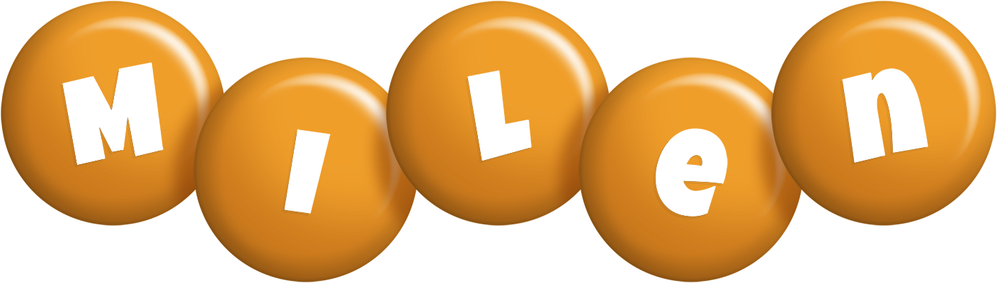 Milen candy-orange logo