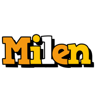 Milen cartoon logo