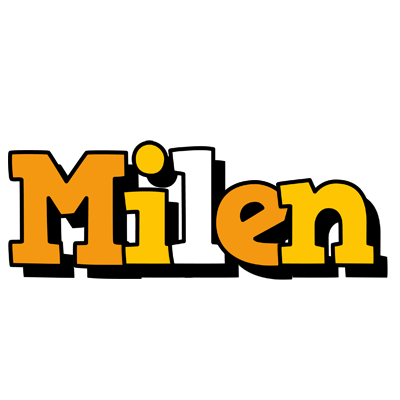 Milen cartoon logo