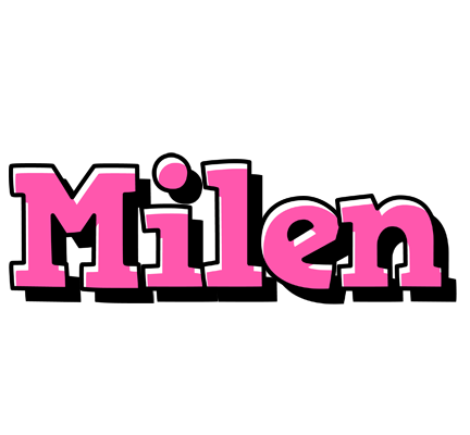 Milen girlish logo