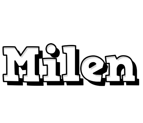 Milen snowing logo