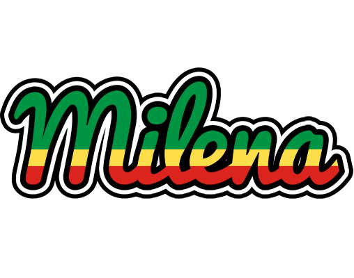 Milena african logo