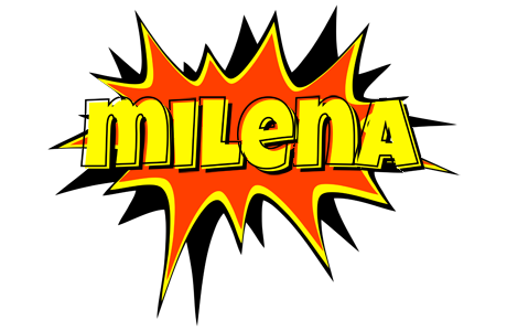 Milena bazinga logo