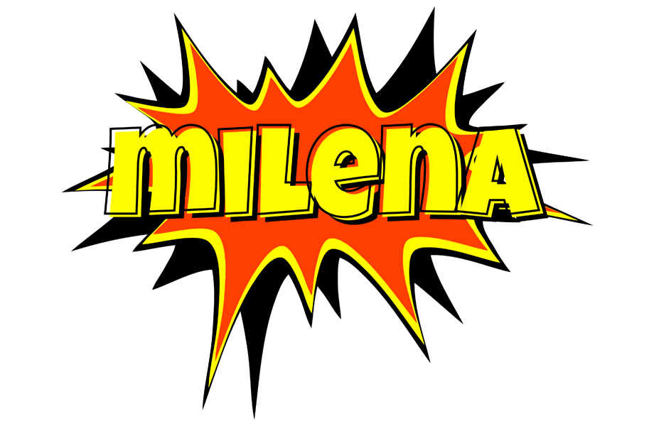 Milena bazinga logo