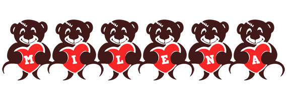 Milena bear logo