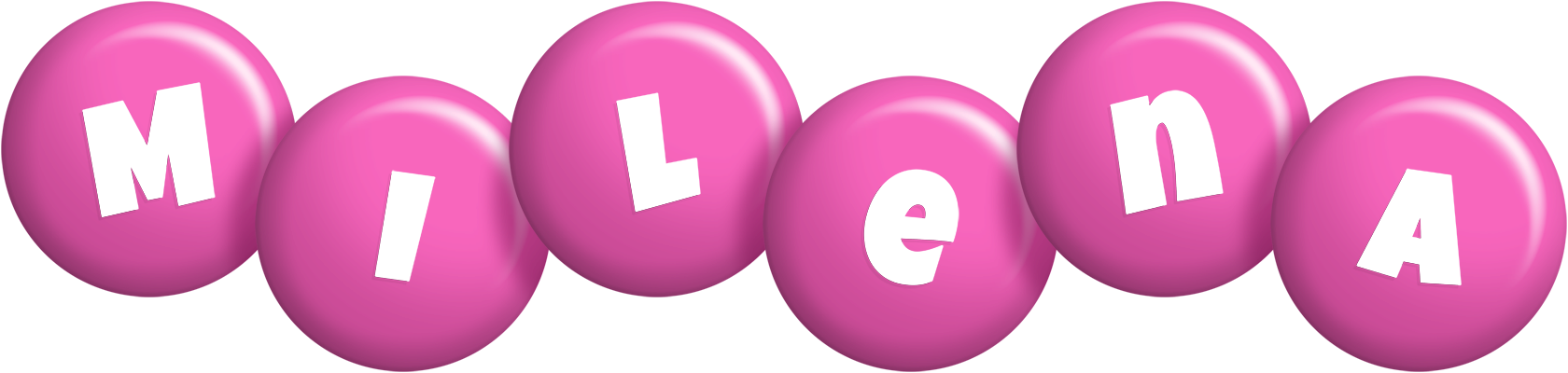Milena candy-pink logo