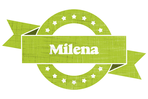 Milena change logo