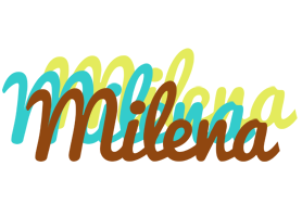 Milena cupcake logo