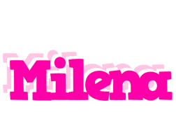 Milena dancing logo