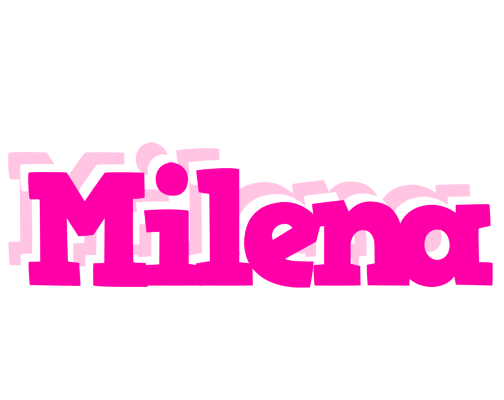 Milena dancing logo