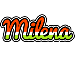Milena exotic logo