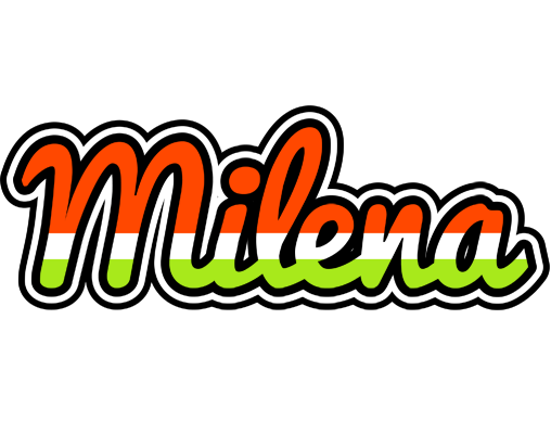 Milena exotic logo