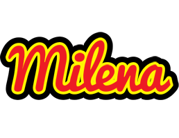 Milena fireman logo