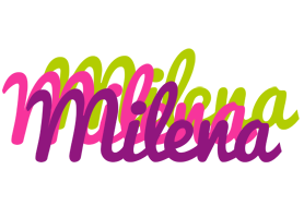Milena flowers logo