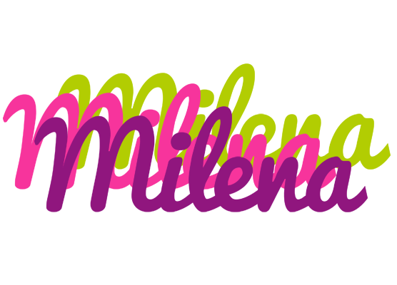 Milena flowers logo