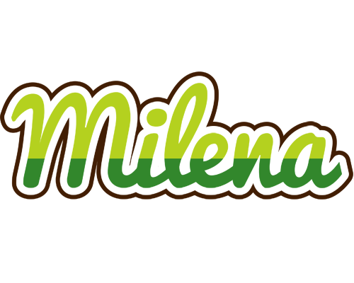 Milena golfing logo