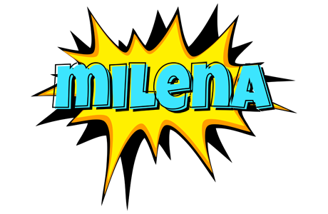 Milena indycar logo