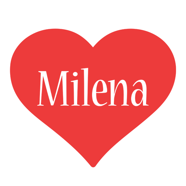 Milena love logo