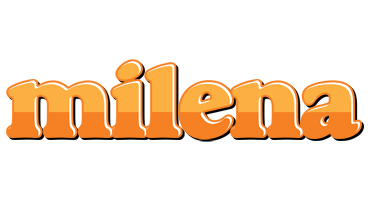 Milena orange logo