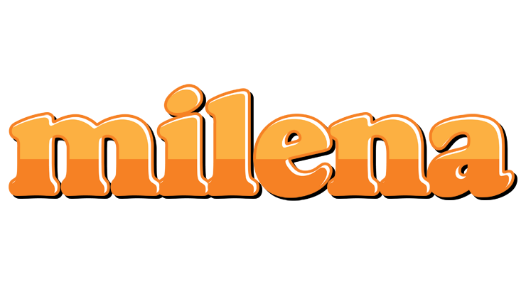 Milena orange logo