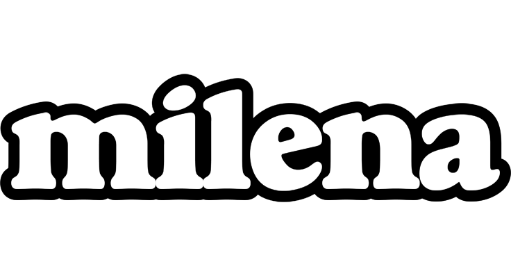Milena panda logo