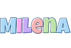 Milena pastel logo